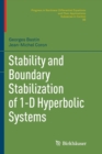 Image for Stability and Boundary Stabilization of 1-D Hyperbolic Systems