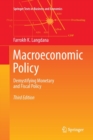 Image for Macroeconomic Policy : Demystifying Monetary and Fiscal Policy