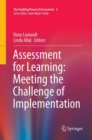 Image for Assessment for Learning: Meeting the Challenge of Implementation