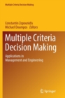 Image for Multiple Criteria Decision Making : Applications in Management and Engineering