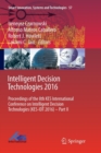 Image for Intelligent Decision Technologies 2016