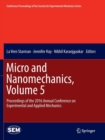 Image for Micro and Nanomechanics, Volume 5 : Proceedings of the 2016 Annual Conference on Experimental and Applied Mechanics 
