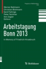 Image for Arbeitstagung Bonn 2013