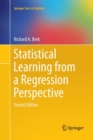 Image for Statistical Learning from a Regression Perspective
