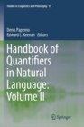 Image for Handbook of Quantifiers in Natural Language: Volume II