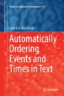 Image for Automatically Ordering Events and Times in Text