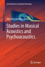 Image for Studies in Musical Acoustics and Psychoacoustics