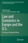 Image for Law and Economics in Europe and the U.S.
