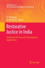 Image for Restorative justice in India  : traditional practice and contemporary applications