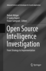 Image for Open Source Intelligence Investigation : From Strategy to Implementation