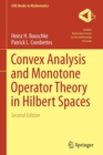 Image for Convex Analysis and Monotone Operator Theory in Hilbert Spaces