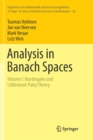 Image for Analysis in Banach Spaces : Volume I: Martingales and Littlewood-Paley Theory