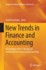 Image for New Trends in Finance and Accounting : Proceedings of the 17th Annual Conference on Finance and Accounting