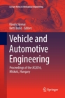 Image for Vehicle and Automotive Engineering : Proceedings of the JK2016, Miskolc, Hungary
