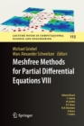 Image for Meshfree Methods for Partial Differential Equations VIII