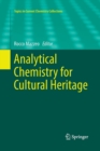 Image for Analytical Chemistry for Cultural Heritage