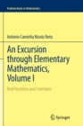 Image for An Excursion through Elementary Mathematics, Volume I