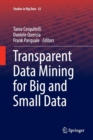 Image for Transparent Data Mining for Big and Small Data