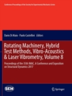 Image for Rotating Machinery, Hybrid Test Methods, Vibro-Acoustics &amp; Laser Vibrometry, Volume 8 : Proceedings of the 35th IMAC, A Conference and Exposition on Structural Dynamics 2017