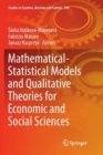Image for Mathematical-statistical models and qualitative theories for economic and social sciences