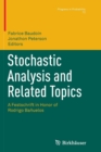 Image for Stochastic Analysis and Related Topics : A Festschrift in Honor of Rodrigo Banuelos