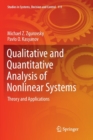 Image for Qualitative and quantitative analysis of nonlinear systems  : theory and applications