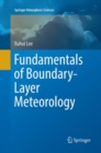 Image for Fundamentals of Boundary-Layer Meteorology