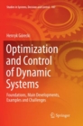 Image for Optimization and Control of Dynamic Systems