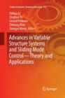Image for Advances in Variable Structure Systems and Sliding Mode Control—Theory and Applications