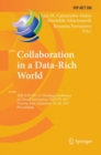Image for Collaboration in a Data-Rich World : 18th IFIP WG 5.5 Working Conference on Virtual Enterprises, PRO-VE 2017, Vicenza, Italy, September 18-20, 2017, Proceedings