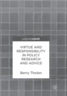 Image for Virtue and Responsibility in Policy Research and Advice