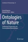 Image for Ontologies of Nature : Continental Perspectives and Environmental Reorientations