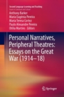Image for Personal Narratives, Peripheral Theatres: Essays on the Great War (1914–18)