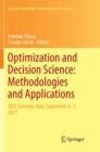 Image for Optimization and Decision Science: Methodologies and Applications : ODS, Sorrento, Italy, September 4-7, 2017