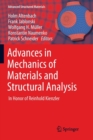 Image for Advances in Mechanics of Materials and Structural Analysis : In Honor of Reinhold Kienzler