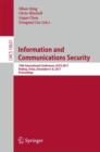 Image for Information and Communications Security