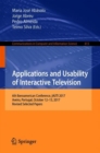 Image for Applications and Usability of Interactive Television