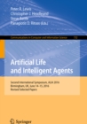 Image for Artificial life and intelligent agents: second international symposium, ALIA 2016, Birmingham, UK, June 14-15, 2016, revised selected papers