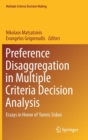 Image for Preference Disaggregation in Multiple Criteria Decision Analysis