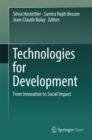 Image for Technologies for development: from innovation to social impact