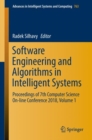 Image for Software engineering and algorithms in intelligent systems: proceedings of 7th Computer Science On-Line Conference 2018.