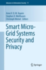 Image for Smart micro-grid systems security and privacy