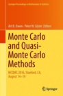 Image for Monte Carlo and quasi-Monte Carlo methods: MCQMC 2016, Stanford, CA, August 14-19