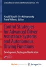 Image for Control Strategies for Advanced Driver Assistance Systems and Autonomous Driving Functions