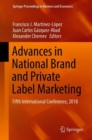 Image for Advances in National Brand and Private Label Marketing : Fifth International Conference, 2018