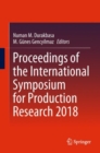 Image for Proceedings of the International Symposium for Production Research 2018