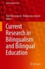 Image for Current Research in Bilingualism and Bilingual Education : 26