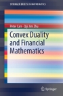 Image for Convex Duality and Financial Mathematics