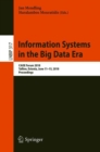 Image for Information Systems in the Big Data Era : CAiSE Forum 2018, Tallinn, Estonia, June 11-15, 2018, Proceedings
