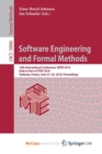 Image for Software Engineering and Formal Methods : 16th International Conference, SEFM 2018, Held as Part of STAF 2018, Toulouse, France, June 27-29, 2018, Proceedings